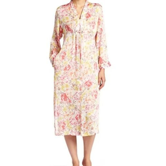 ROBE Oscar De La Renta Caftan Noir Et Blanc - Taille M, Neuve Avec étiquettes, Style Formel
